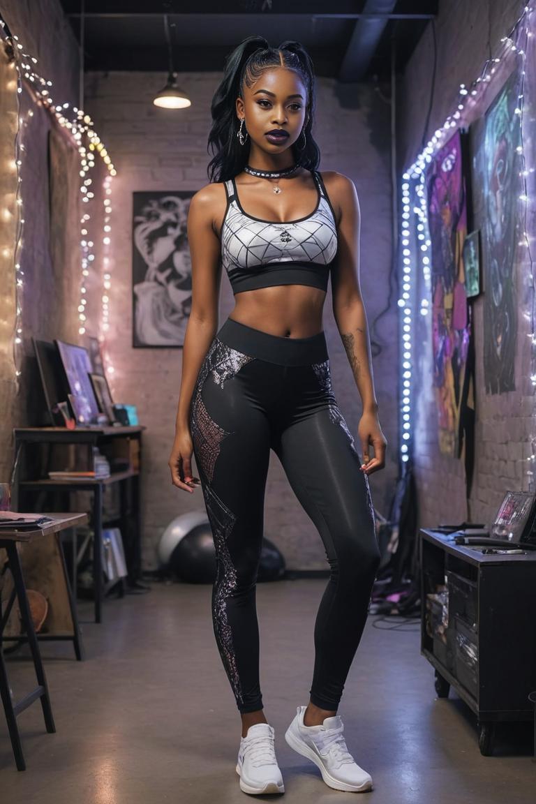 Photify AI prompt preview for Emo Yoga Queen pack - 240 - 2025-04-27T15:38:30.842Z