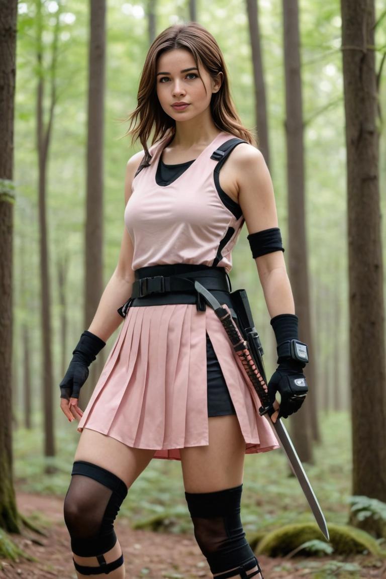 Photify AI prompt preview for Ninja Woman In Forest pack - 240 - 2025-08-05T07:02:03.366Z