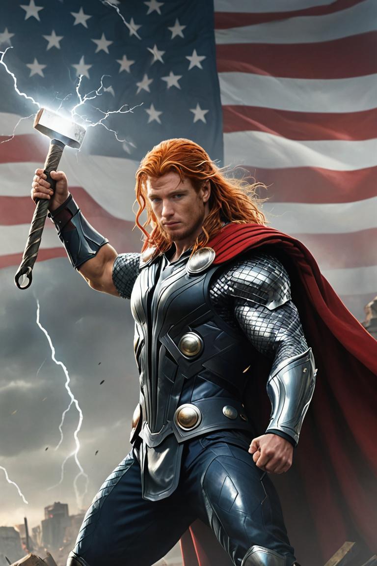 Photify AI prompt preview for Super Heroes Of America pack - 240 - 2025-05-09T04:54:30.811Z