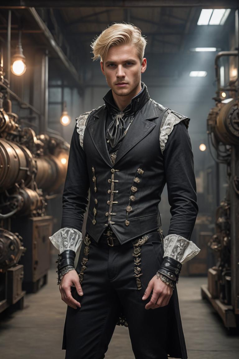 Photify AI prompt preview for Steampunk Glam pack - 240 - 2025-08-06T21:18:14.363Z