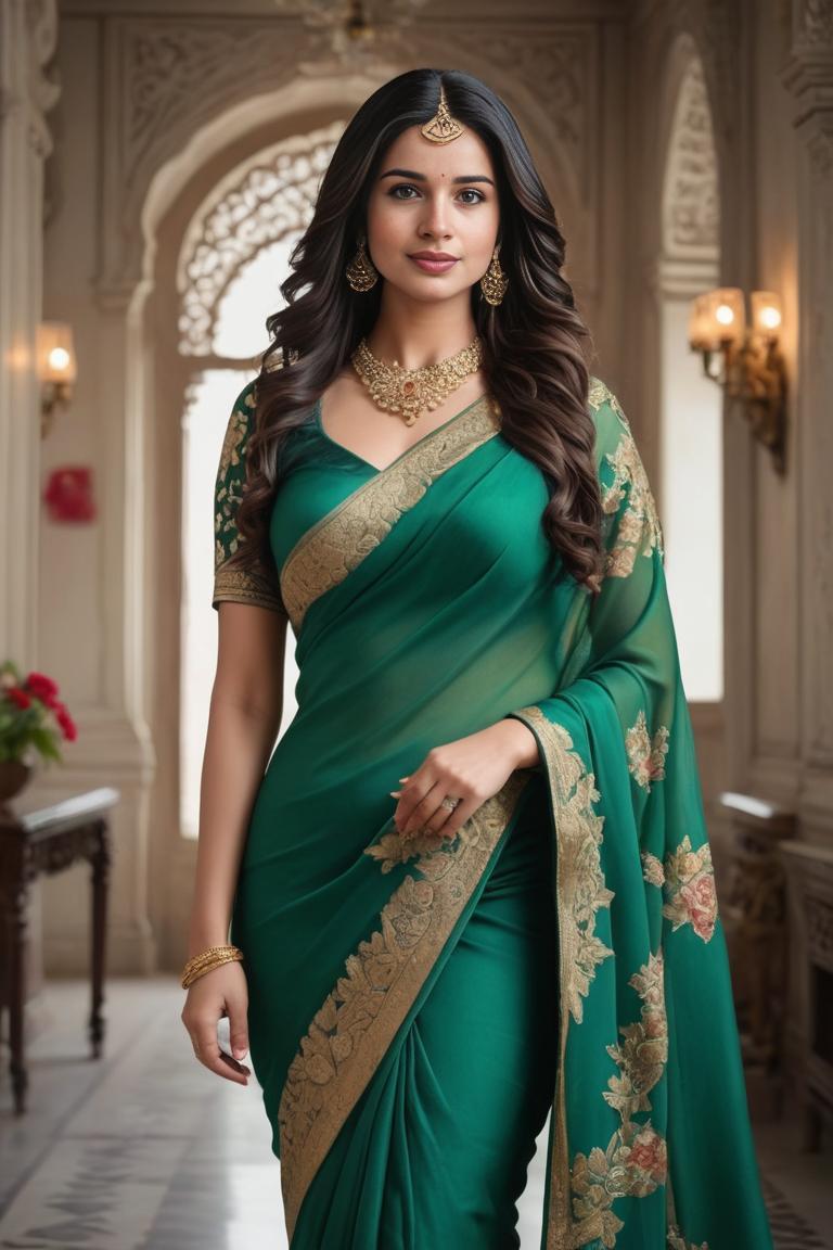 Photify AI prompt preview for Indian Saree 01 pack - 240 - 2025-05-31T00:12:13.554Z