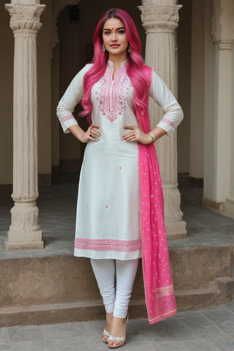 Photify AI prompt preview for Indian Woman (ethnic Dress) pack - 240 - 2025-05-31T00:39:36.826Z