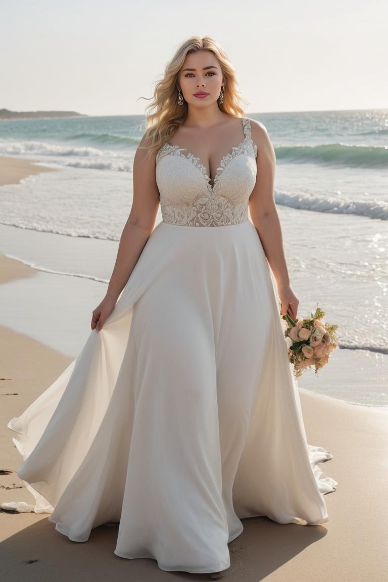 Photify AI prompt preview for Plus Size Wedding pack - 240 - 2025-04-21T15:05:04.312Z