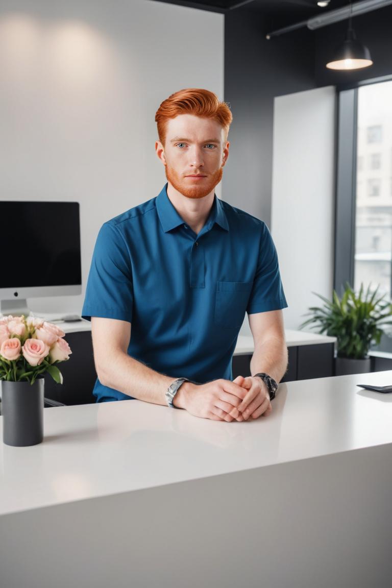 Photify AI prompt preview for Front Desk Vibes pack - 240 - 2025-05-21T15:24:03.946Z