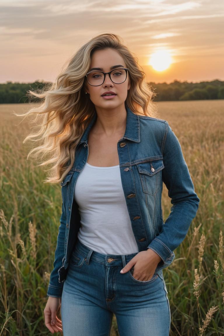 Photify AI prompt preview for Sunset, Flowers And Glasses pack - 240 - 2025-04-28T17:47:50.528Z