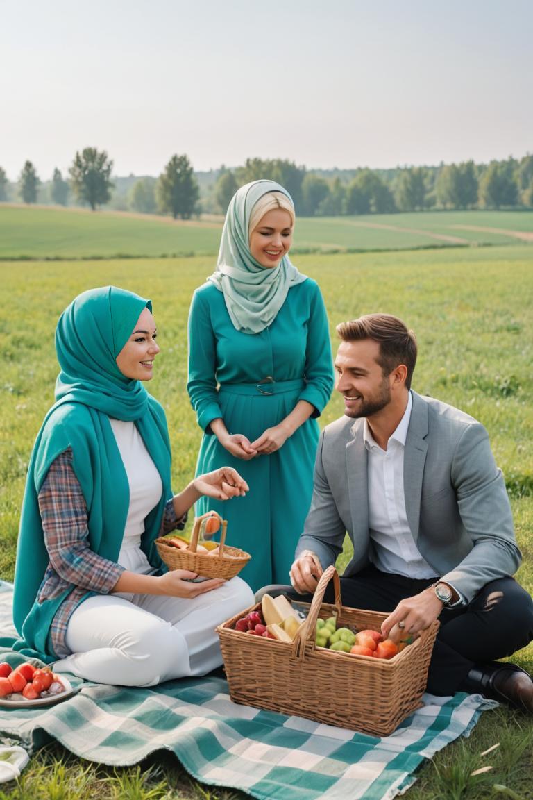 Photify AI prompt preview for Hijab Romance pack - 240 - 2025-05-09T05:22:50.193Z
