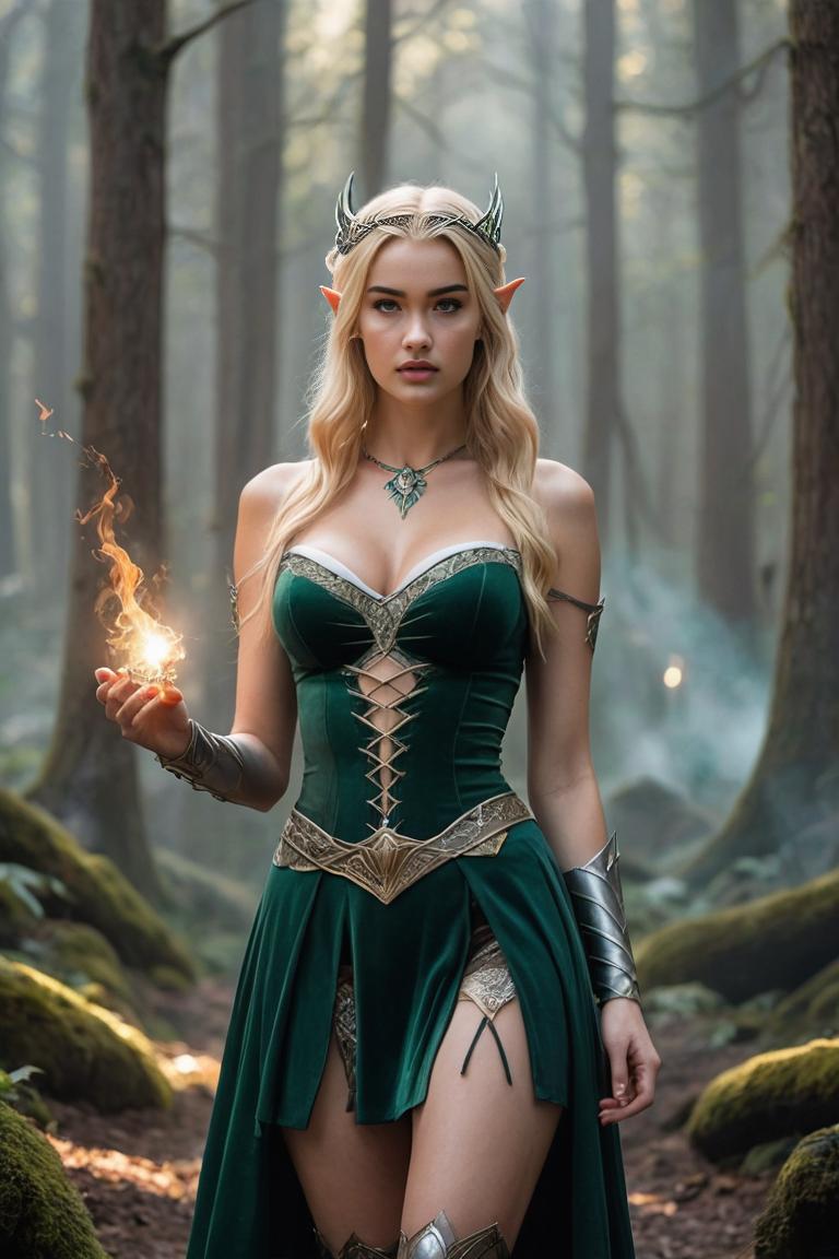 Photify AI prompt preview for Elves From Mirkwood pack - 240 - 2025-04-19T11:28:18.006Z