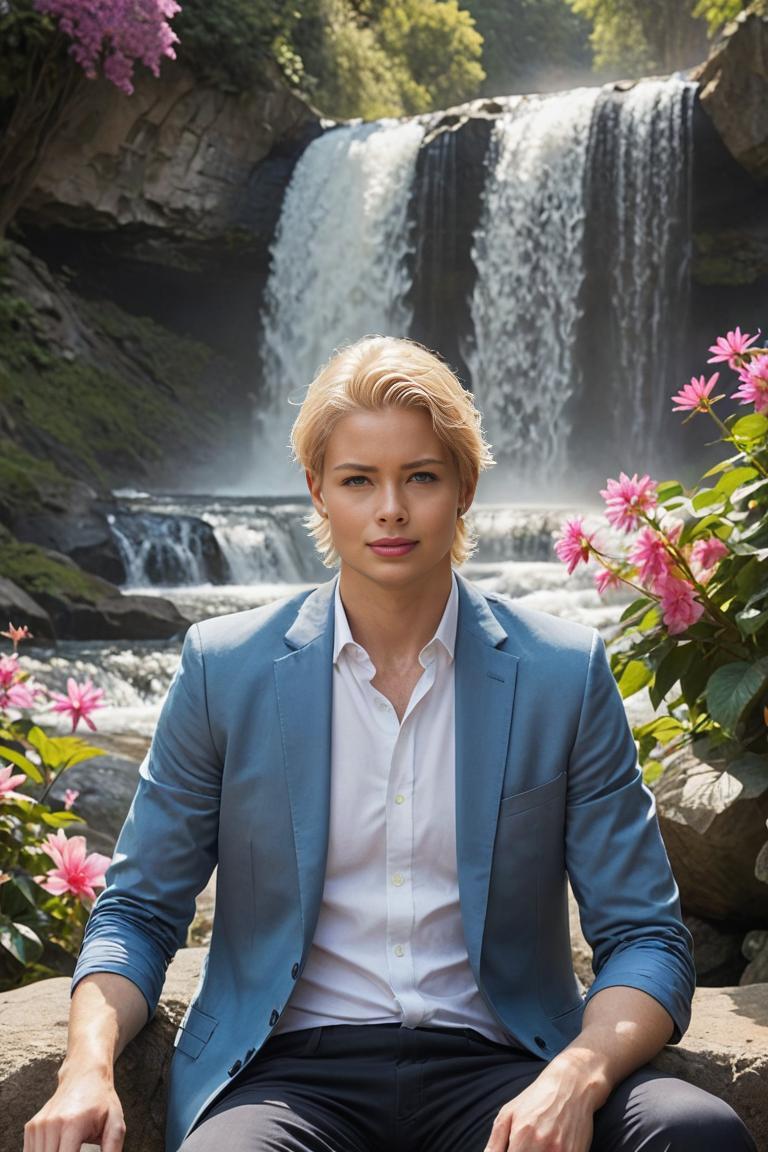 Photify AI prompt preview for Cascading Beauty pack - 240 - 2025-12-04T20:18:18.435Z