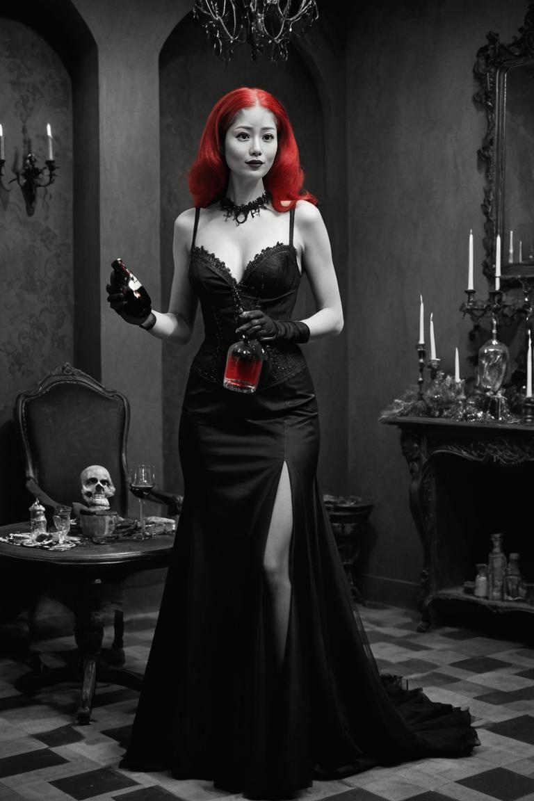 Photify AI prompt preview for Merry Macabre Christmas pack - 240 - 2025-04-28T09:34:01.328Z
