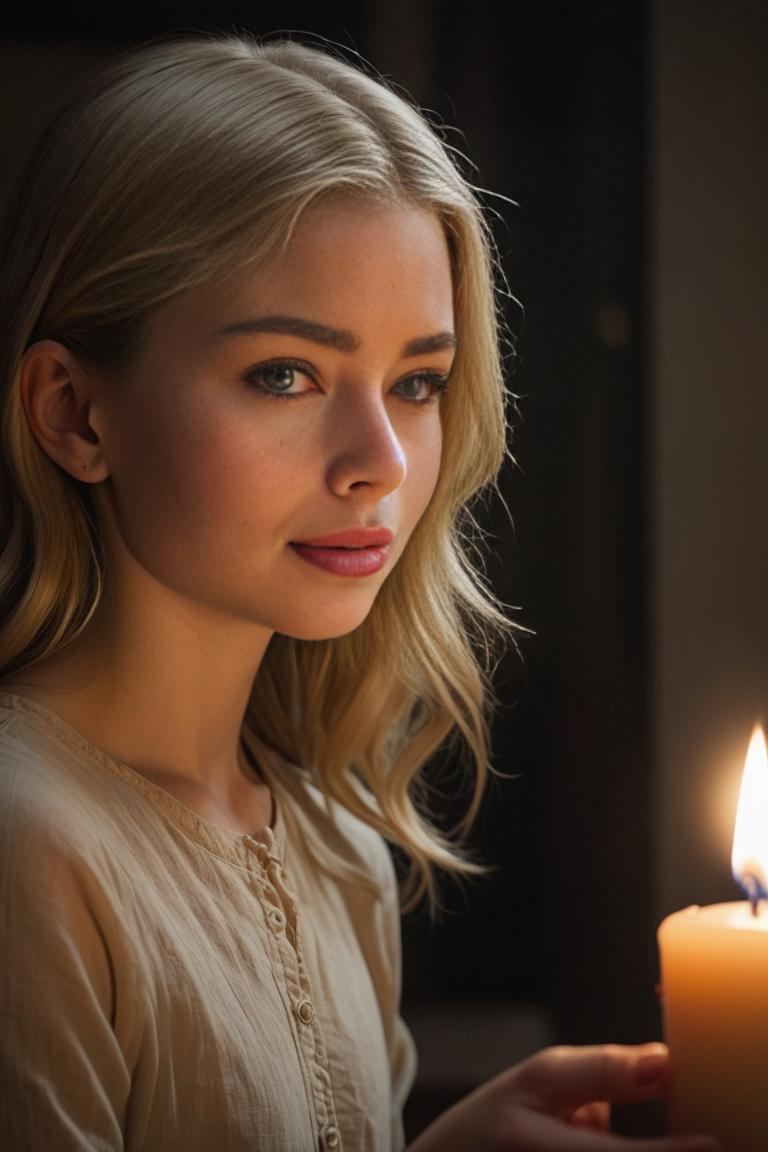 Photify AI prompt preview for Candlelight Wonder pack - 240 - 2025-05-02T04:31:29.941Z