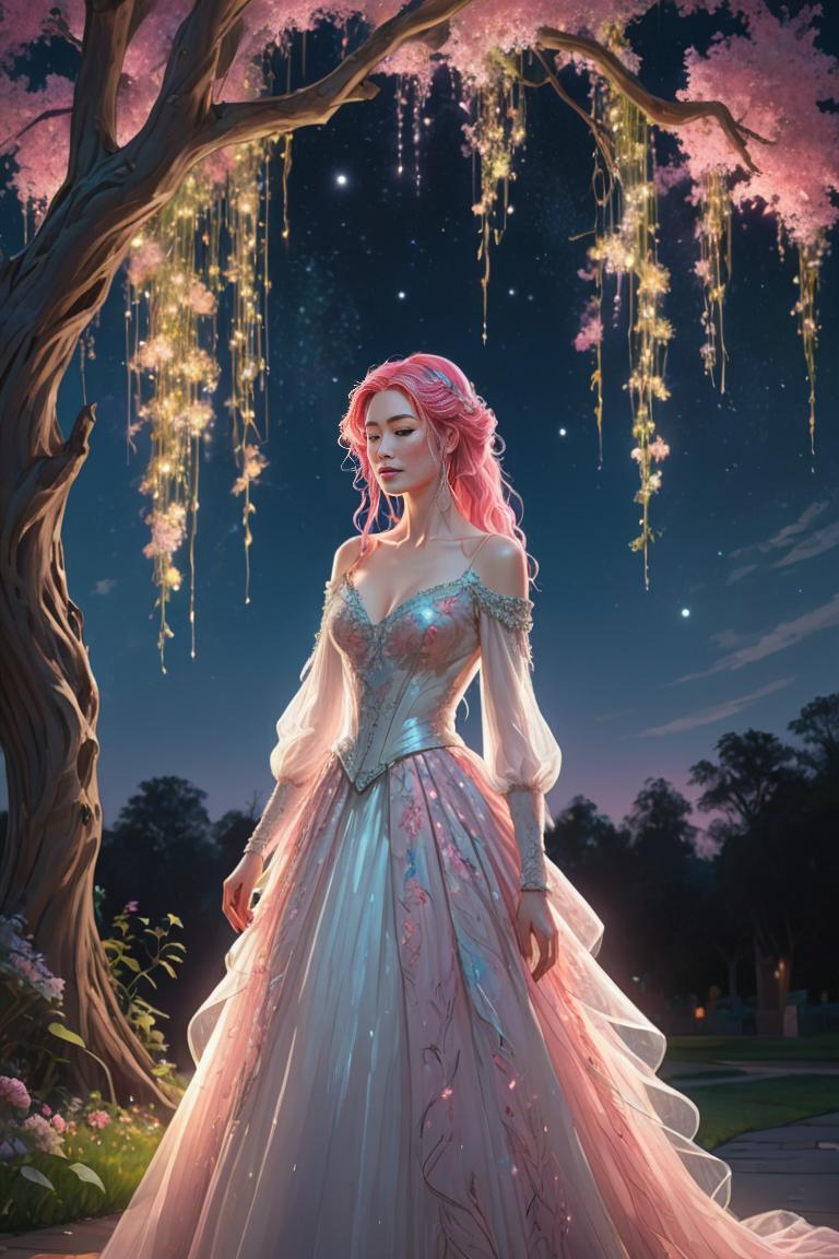 Photify AI prompt preview for Sweet-tree Gown pack - 240 - 2025-04-24T00:28:35.973Z
