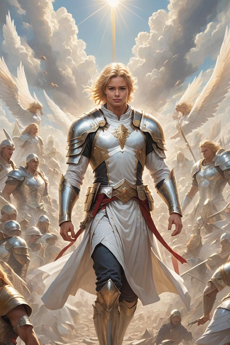 Photify AI prompt preview for Heavenly Defender pack - 240 - 2025-05-31T00:09:04.780Z