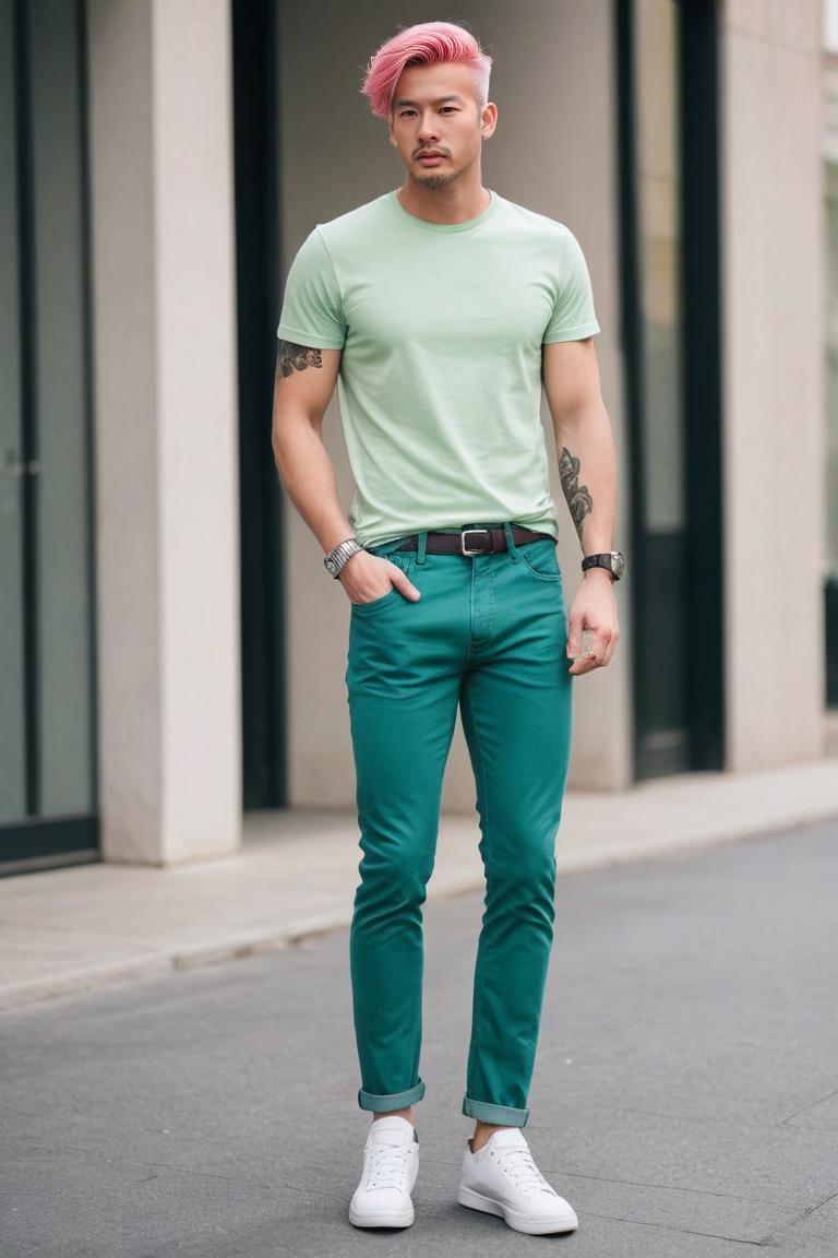 Photify AI prompt preview for Bodybuilder Jeans Shirt pack - 240 - 2025-04-28T08:59:23.641Z