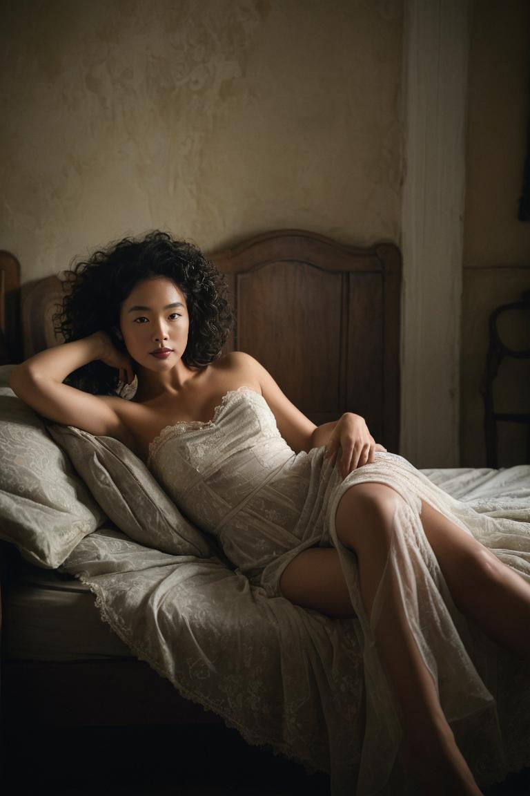 Photify AI prompt preview for Reclining On Bed pack - 240 - 2025-05-30T23:49:44.227Z
