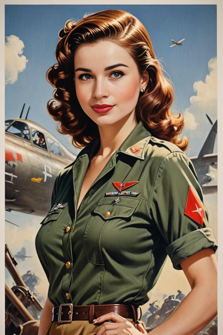 Photify AI prompt preview for World War 2 Pinup Girls pack - 240 - 2025-07-13T20:12:10.792Z