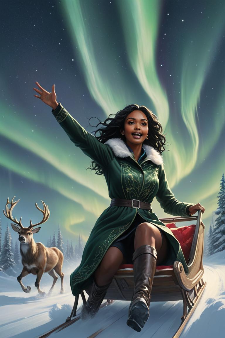 Photify AI prompt preview for Santa Sleigh Ride pack - 240 - 2025-12-09T18:32:57.064Z