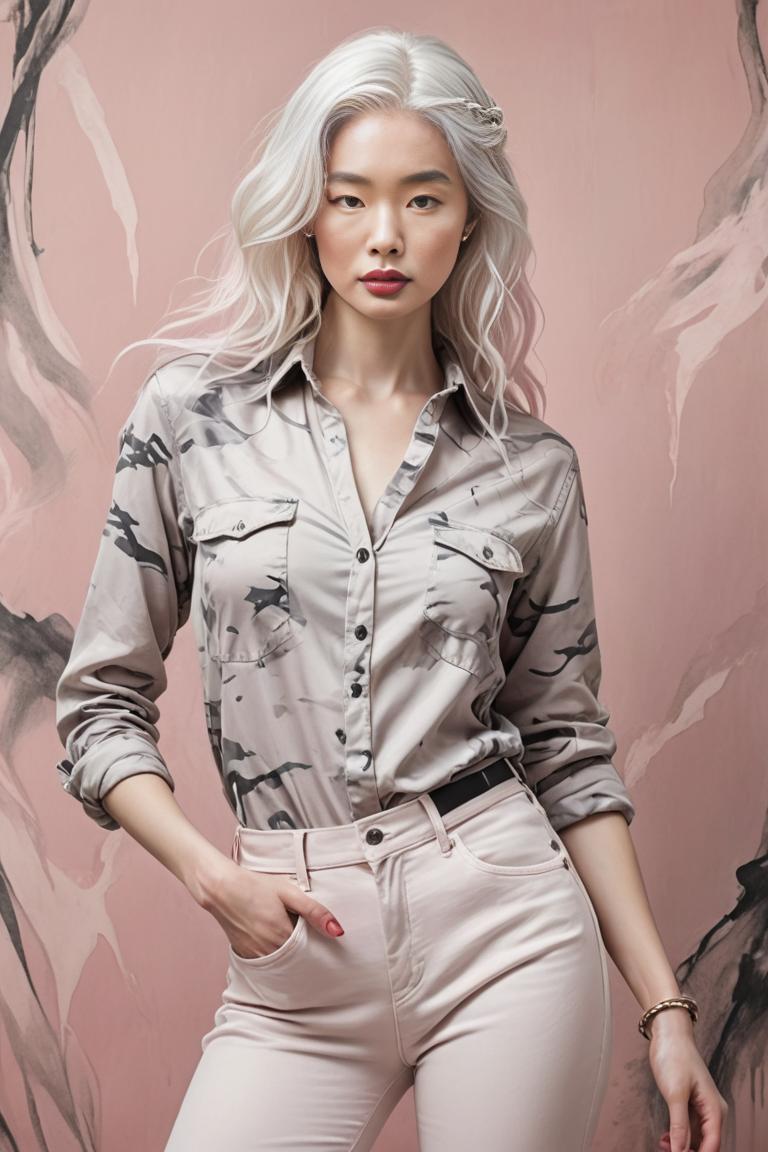 Photify AI prompt preview for Pink And White Albino Revised pack - 240 - 2025-10-06T22:22:50.185Z