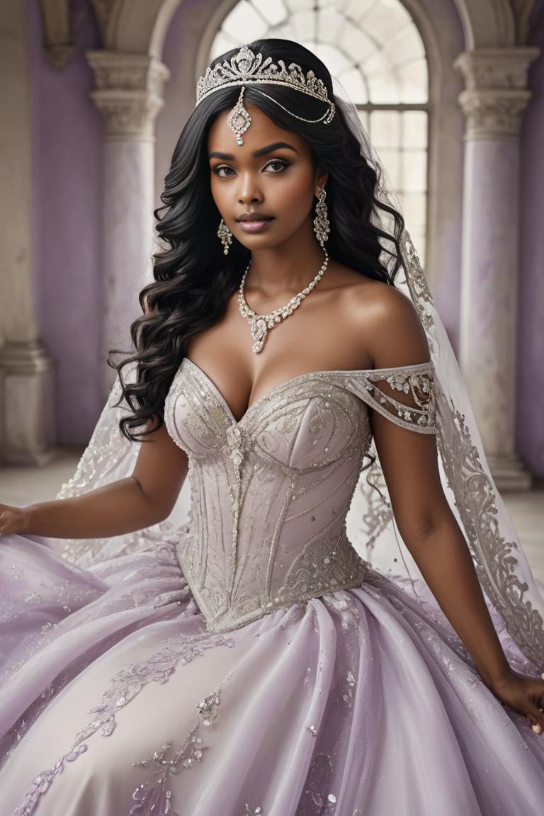 Photify AI prompt preview for Bold And Bright Wedding Dresss pack - 240 - 2025-04-28T02:47:11.859Z