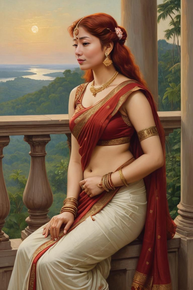 Photify AI prompt preview for Imagined By Raja Ravi Verma pack - 240 - 2025-04-26T18:20:12.371Z
