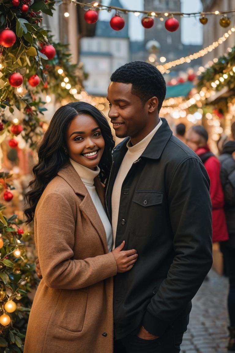 Photify AI prompt preview for Mistletoe Moments pack - 240 - 2025-08-01T11:04:35.403Z