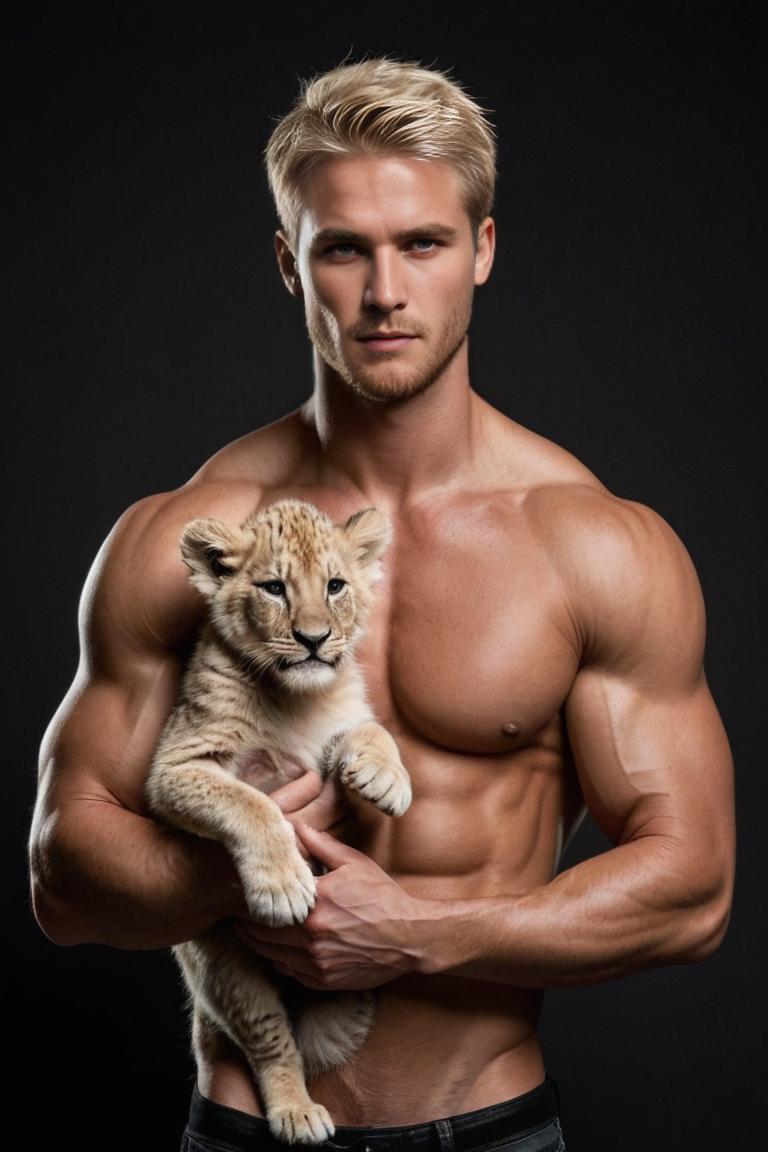 Photify AI prompt preview for Man Holding A Cub pack - 240 - 2025-05-14T05:41:16.673Z
