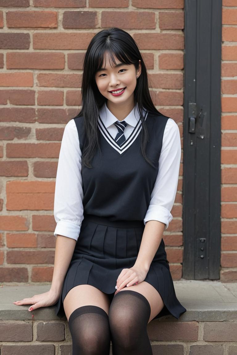 Photify AI prompt preview for Schoolgirl Chic pack - 240 - 2025-04-28T02:18:31.790Z