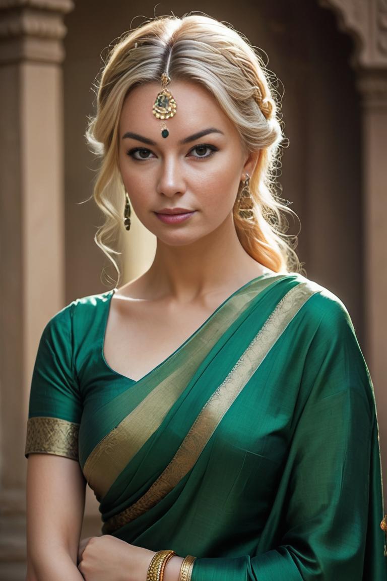 Photify AI prompt preview for Elegant Indian Attire pack - 240 - 2025-06-23T13:15:51.064Z