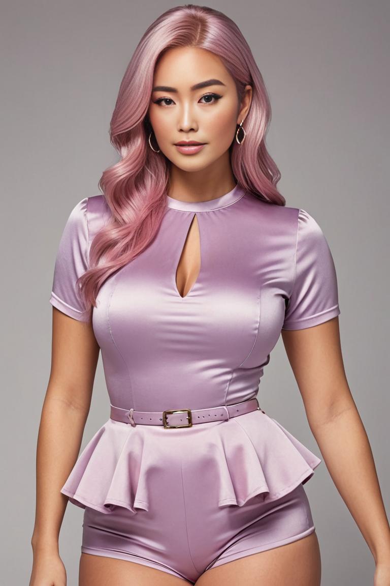 Photify AI prompt preview for Modern Woman In Purple pack - 240 - 2025-04-24T01:05:16.896Z