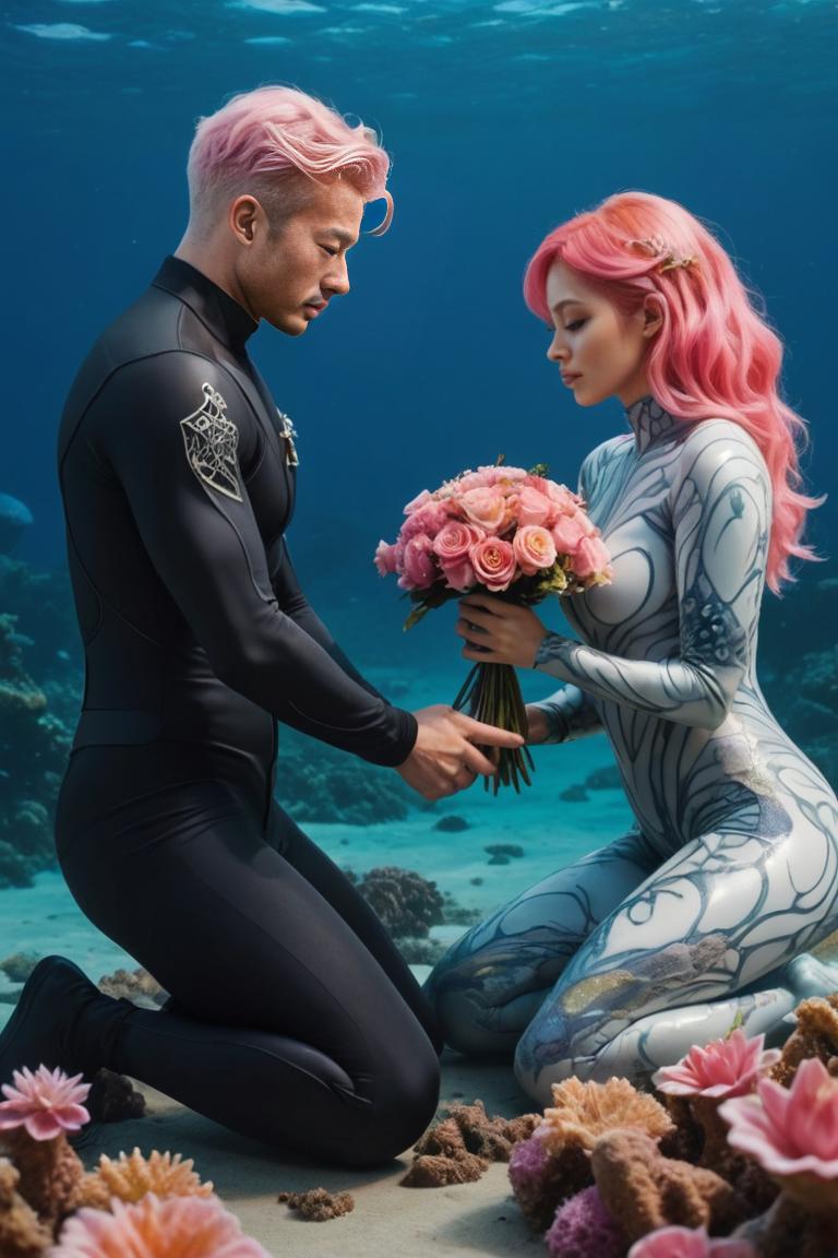 Photify AI prompt preview for Underwater Love pack - 240 - 2025-05-23T04:25:45.628Z