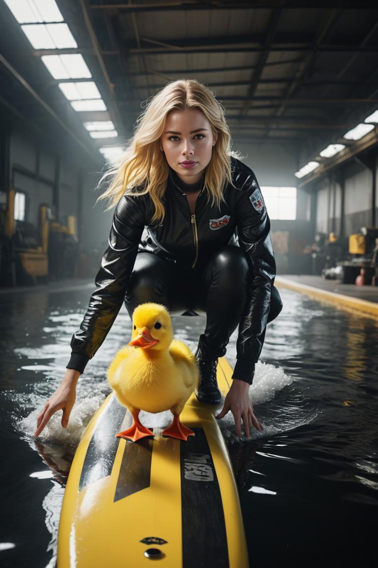 Photify AI prompt preview for Punk Duck Surfer pack - 240 - 2026-01-02T15:55:45.544Z