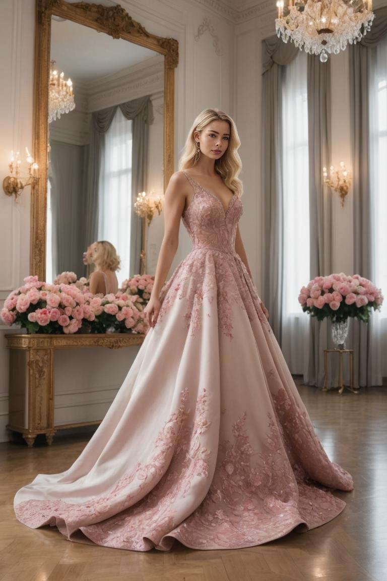 Photify AI prompt preview for Ball Gown Glamour pack - 240 - 2025-05-12T21:00:05.531Z