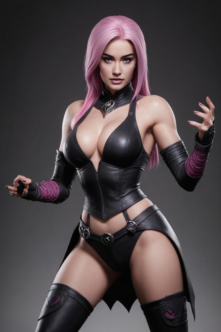 Photify AI prompt preview for Mortal Kombat (female) pack - 240 - 2025-04-30T16:27:06.572Z