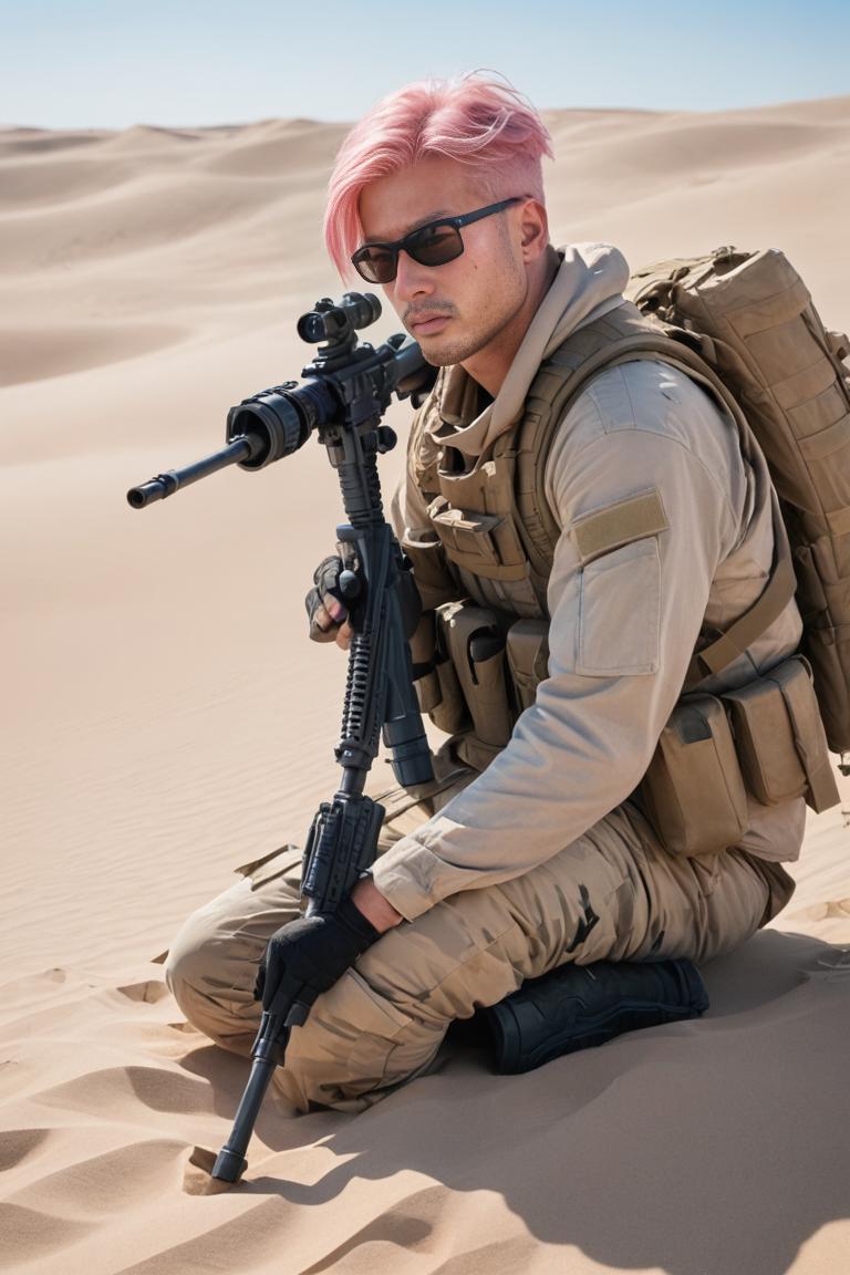 Photify AI prompt preview for Desert Sniper pack - 240 - 2025-05-31T00:12:14.074Z
