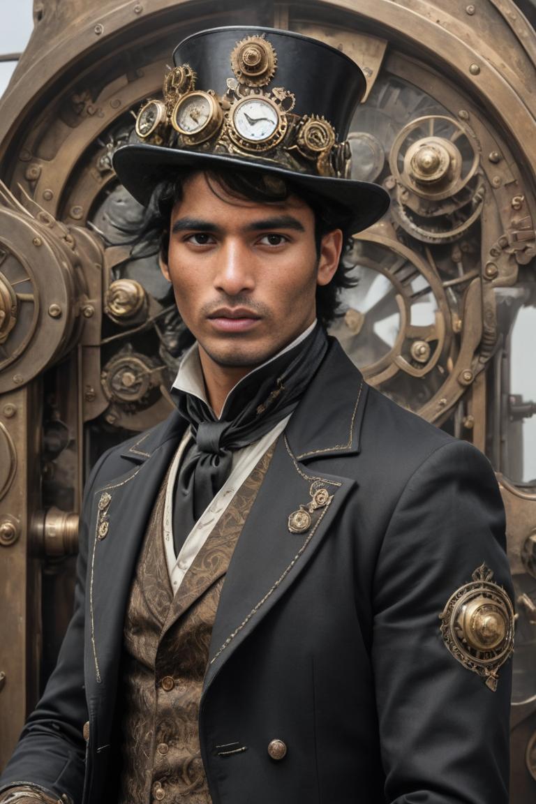 Photify AI prompt preview for Steampunk Guys pack - 240 - 2025-04-30T16:51:54.710Z
