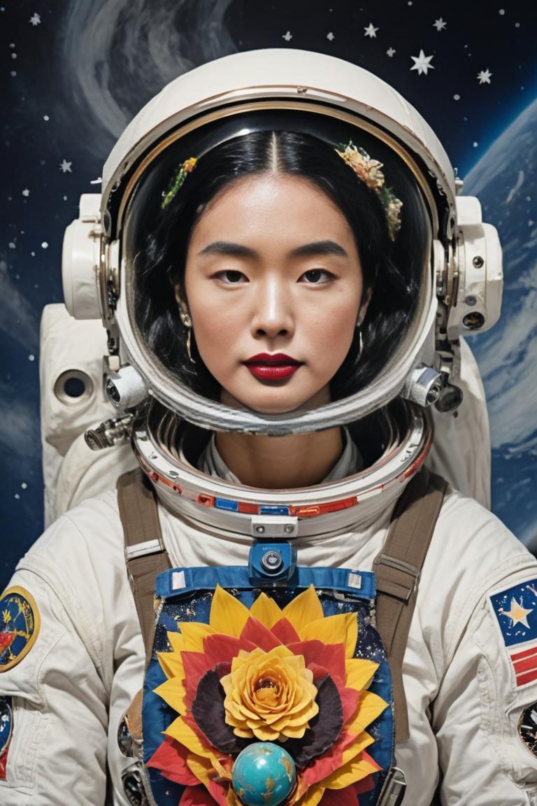 Photify AI prompt preview for Frida Kahlo In Space 🌼☄️🔭 pack - 240 - 2025-05-09T04:36:02.190Z