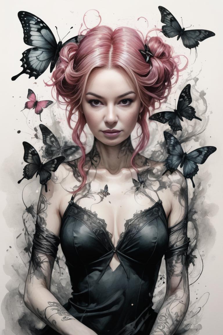 Photify AI prompt preview for Butterfly Fly Away pack - 240 - 2025-04-21T10:39:37.312Z