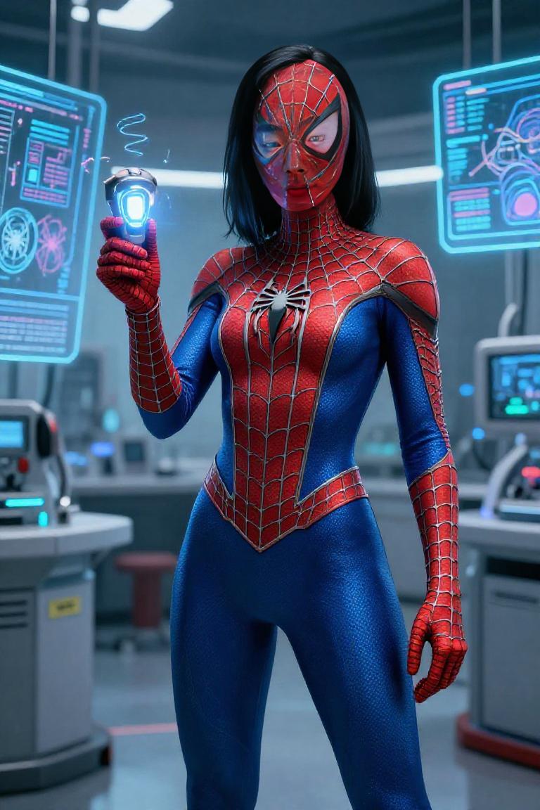 Photify AI prompt preview for Spiderwoman Glow pack - 240 - 2026-07-24T01:30:38.712Z