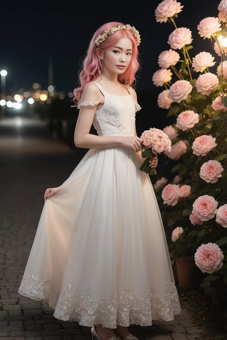 Photify AI prompt preview for Flower Girl pack - 240 - 2025-05-01T00:22:07.130Z