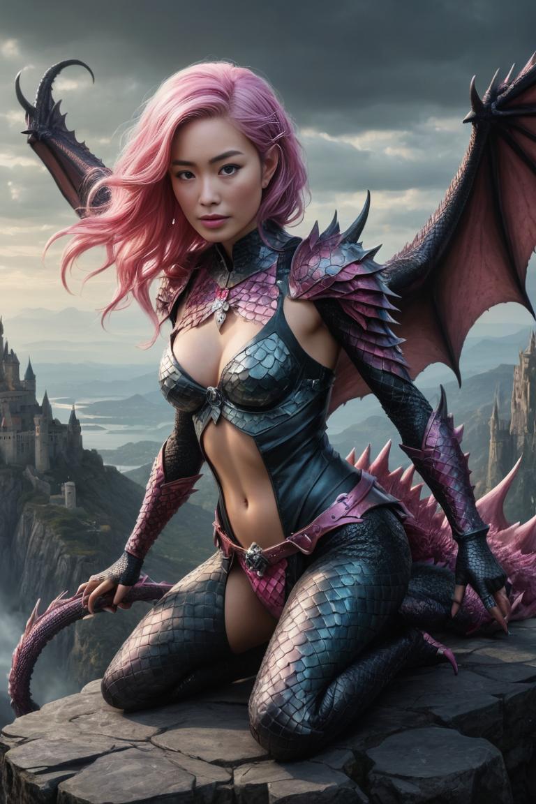 Photify AI prompt preview for Dragon Girls pack - 240 - 2025-05-31T00:38:16.493Z
