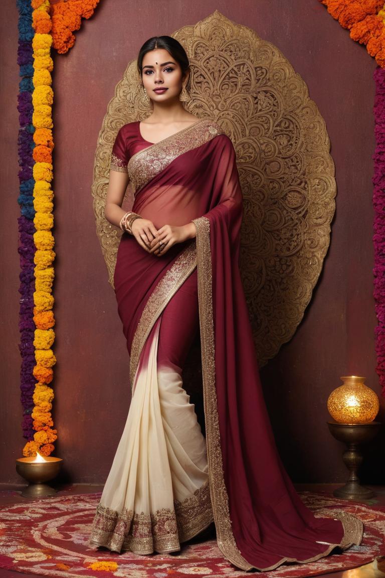 Photify AI prompt preview for My Saree Collection pack - 240 - 2025-04-28T02:54:02.065Z