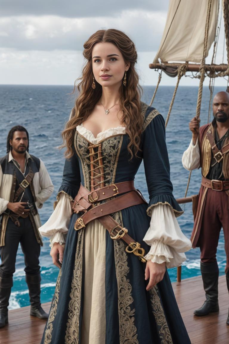 Photify AI prompt preview for Cinematic Pirate Queen pack - 240 - 2025-11-01T22:48:04.184Z