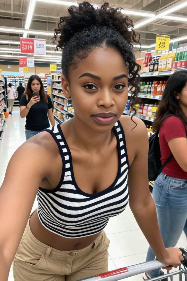 Photify AI prompt preview for Grocery Day Selfies pack - 240 - 2026-08-25T09:08:07.711Z