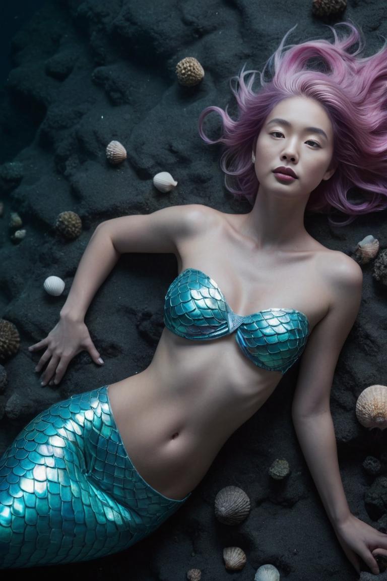 Photify AI prompt preview for Dark Mermaid Dreams pack - 240 - 2025-05-09T07:30:30.617Z