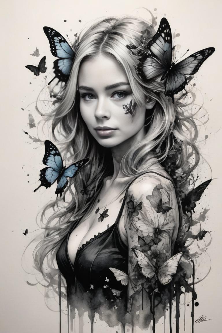 Photify AI prompt preview for Butterfly Fly Away pack - 240 - 2025-04-21T10:39:37.312Z