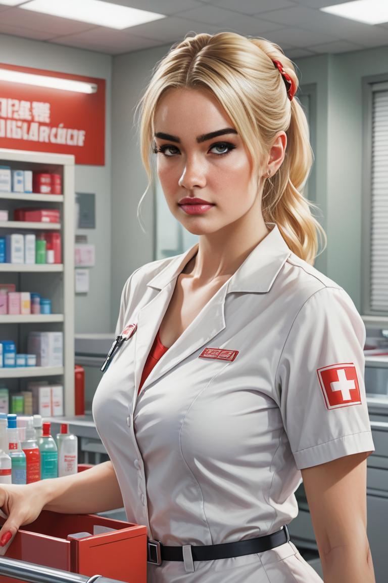 Photify AI prompt preview for Gta Style - Sexy Nurse 🤩🩺 pack - 240 - 2025-05-31T00:37:10.810Z