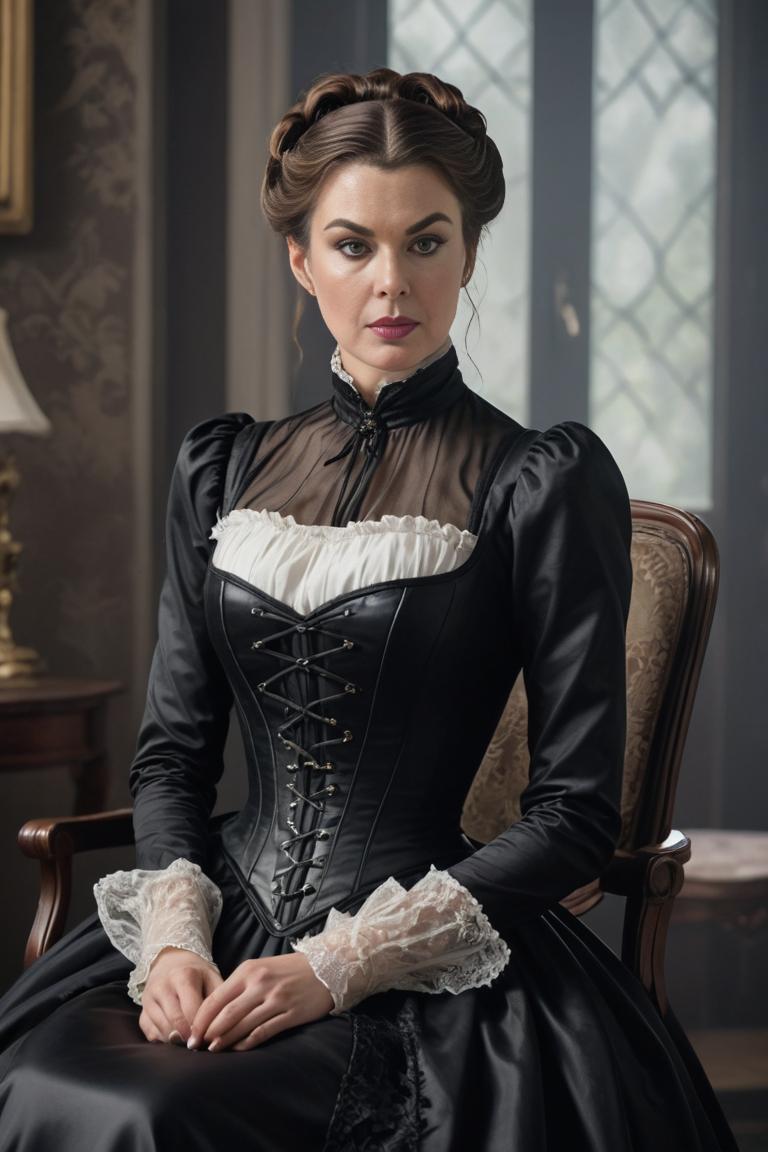 Photify AI prompt preview for Governess In Patent Leather pack - 240 - 2025-05-09T07:29:30.415Z