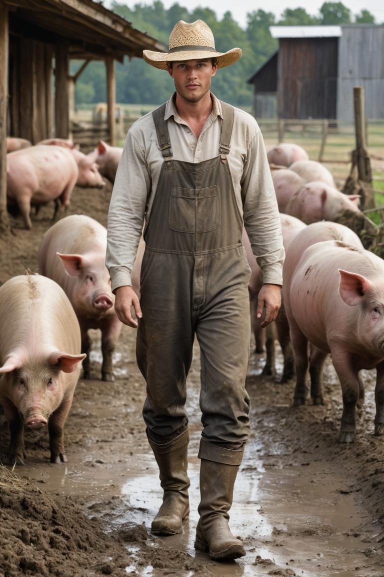 Photify AI prompt preview for Pig Fence pack - 240 - 2025-04-30T17:37:55.948Z