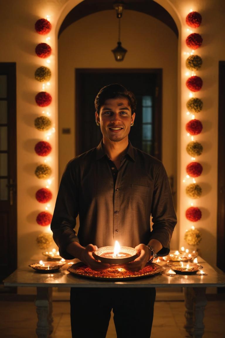 Photify AI prompt preview for Diwali Greeting pack - 240 - 2025-05-09T07:42:05.068Z