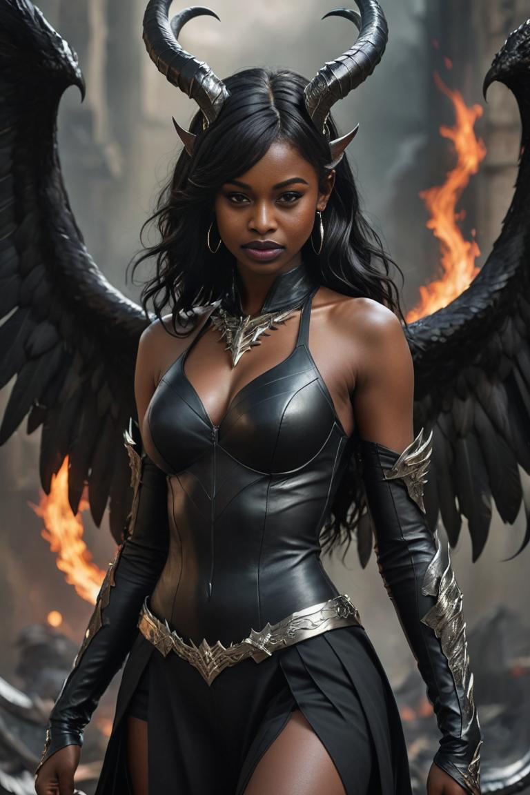 Photify AI prompt preview for Lilith, The Demon Queen 😈 pack - 240 - 2025-05-31T00:10:03.994Z