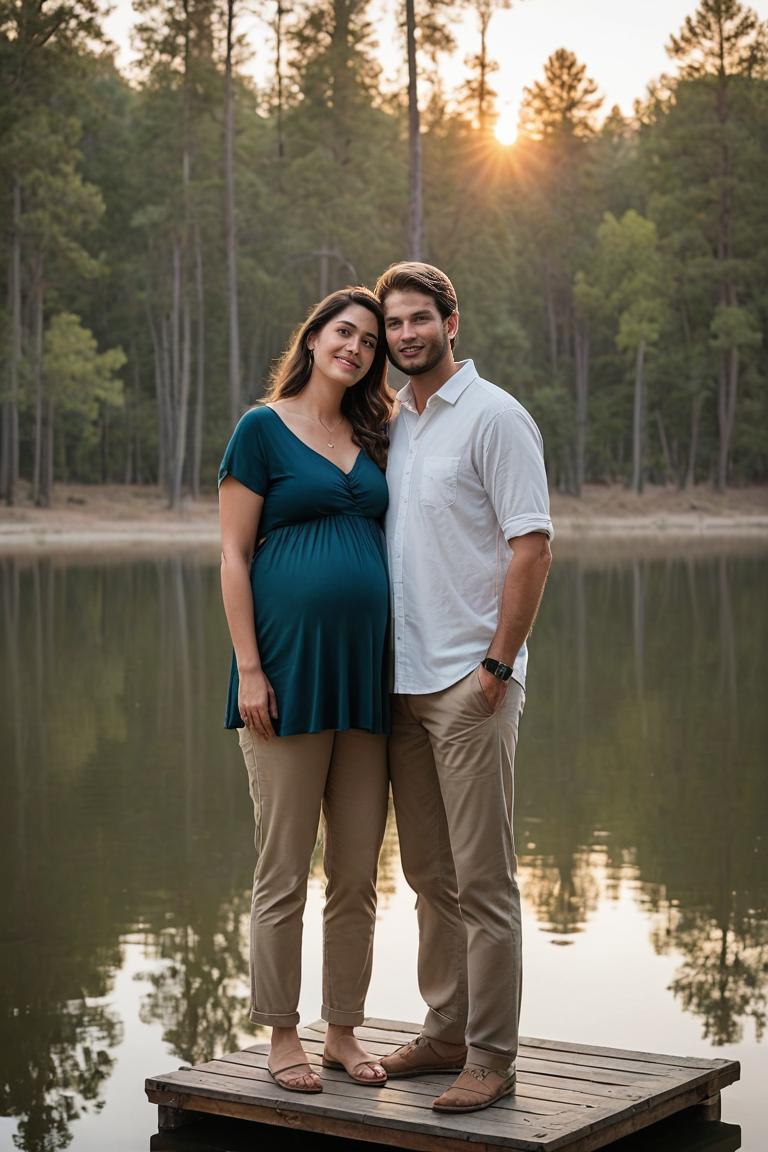 Photify AI prompt preview for Indian Man And Pregnant Wife pack - 240 - 2025-05-31T00:33:38.070Z